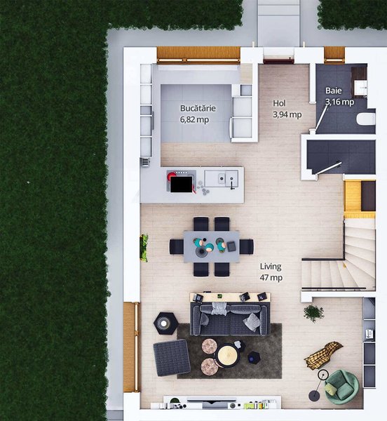 Unirii 35 min, 2 loc parcare, vila de lux, comunitate exclusiva, proprietar